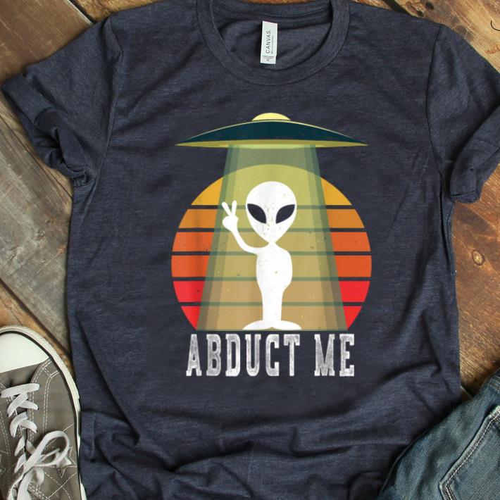 Beautiful Ufo Alien Halloween Costume Abduct Me shirt