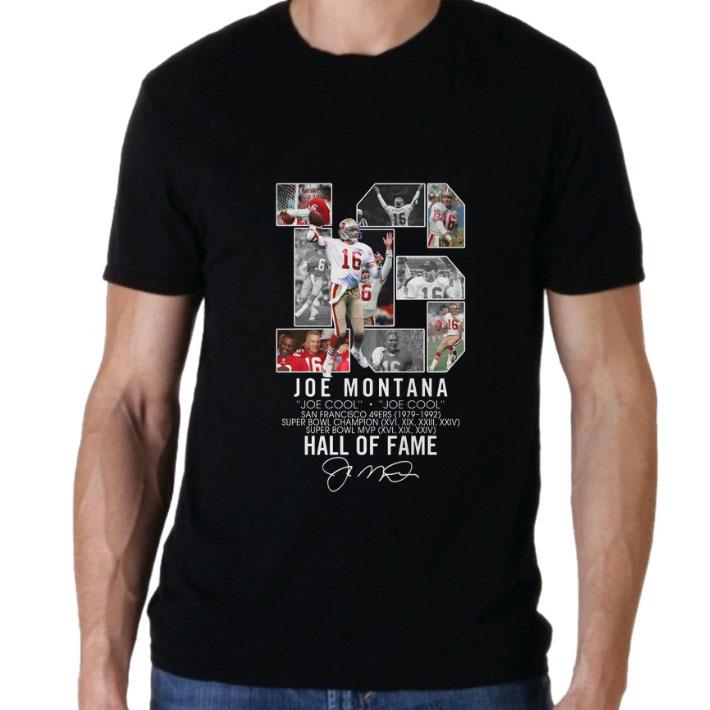 Joe Montana San Francisco 49ers "Joe Cool" T-Shirt Joe Montana San Francisco 49ers "Joe Cool" T-Shirt