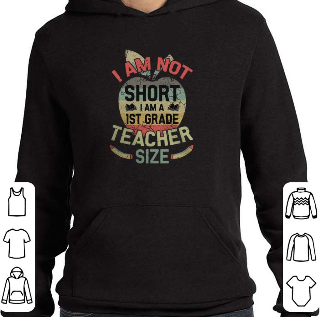 Funny I am not short I am 1ST grade teacher size vintage shirt 5 Funny I am not short I am 1ST grade teacher size vintage shirt