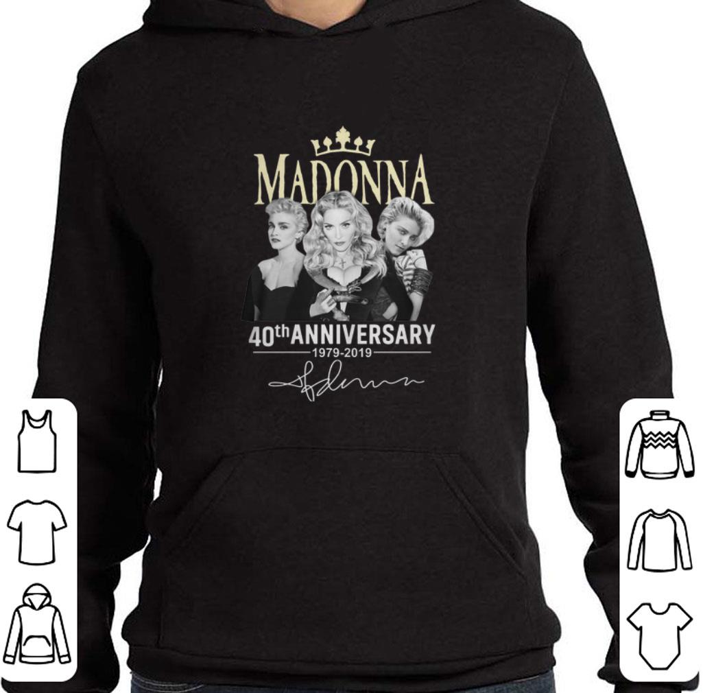 Funny Madonna 40th anniversary 1979-2019 signature shirt 5 Funny Madonna 40th anniversary 1979-2019 signature shirt