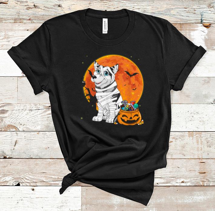 Hot Alaskan Malamute Dog Candy Pumpkin Halloween Gifts shirt