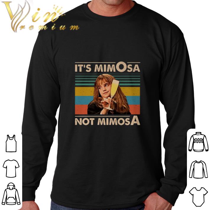 Hot Emma Watson It's MimOsa Not MimosA Vintage shirt