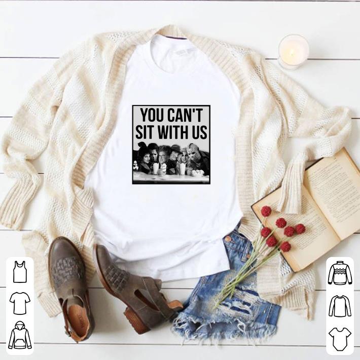 Hot Horror Movie you can’t sit with us Hocus Pocus Halloween shirt