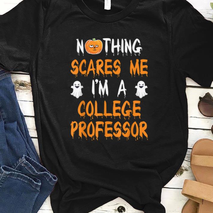 Official College Professor Halloween Costume Gift shirt