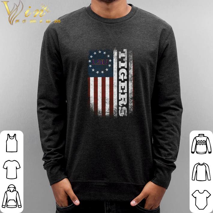 Official LSU Tigers Betsy Ross flag shirt
