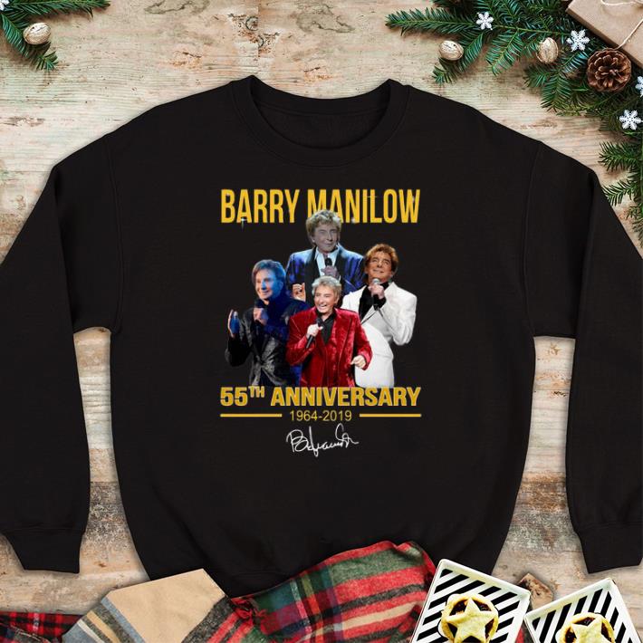 Pretty Barry Manilow 55th anniversary 1964-2019 signature shirt 5 Pretty Barry Manilow 55th anniversary 1964-2019 signature shirt