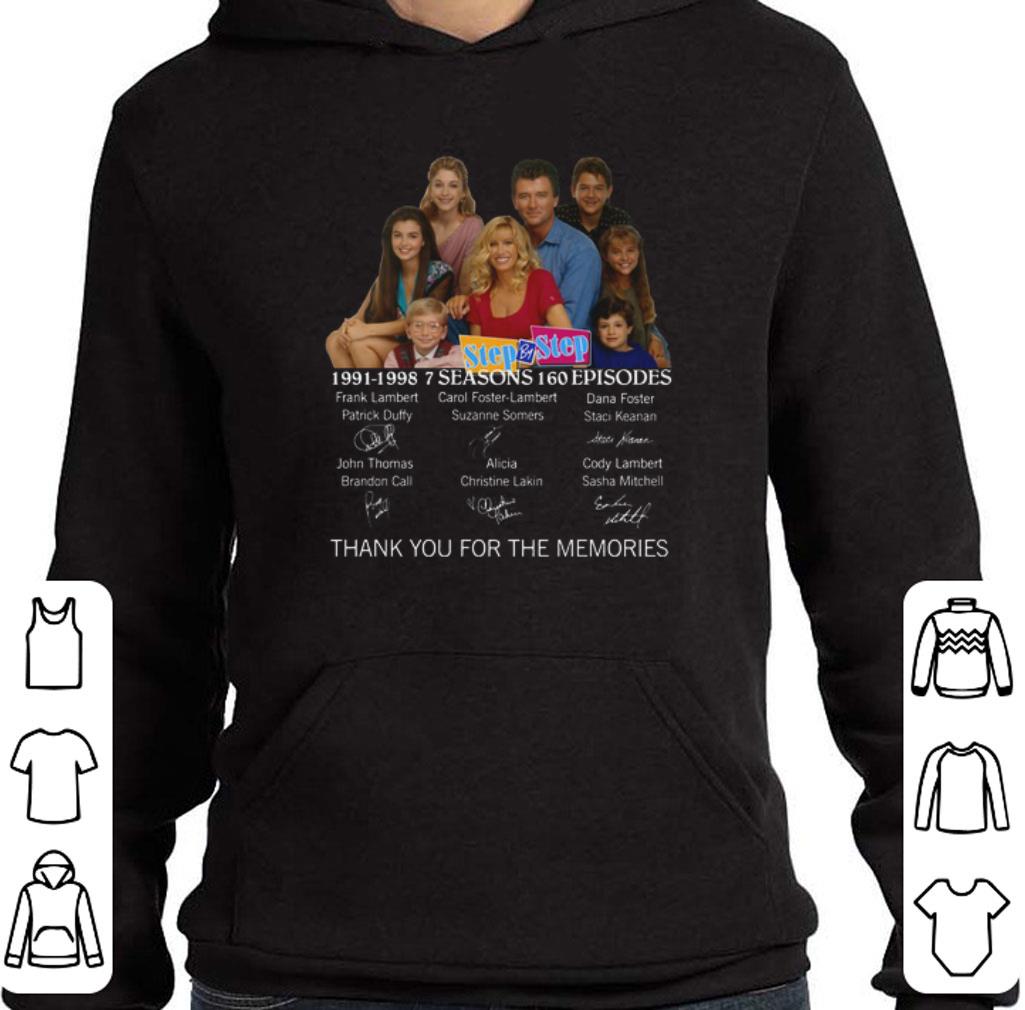 Nice Step by Step 1991-1998 signatures thank you for the memories shirt 5 Nice Step by Step 1991-1998 signatures thank you for the memories shirt