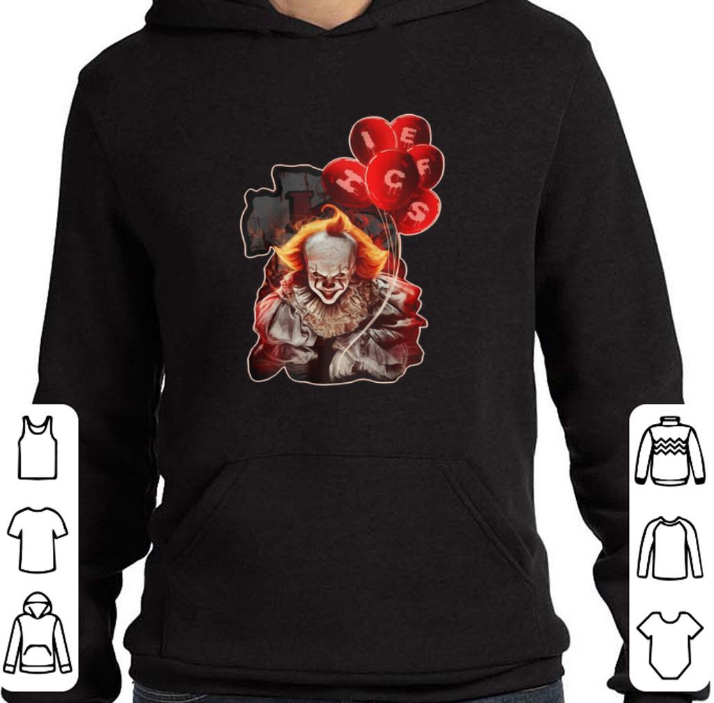 Original Pennywise It holding balloon Kansas City Chiefs shirt 5 Original Pennywise It holding balloon Kansas City Chiefs shirt