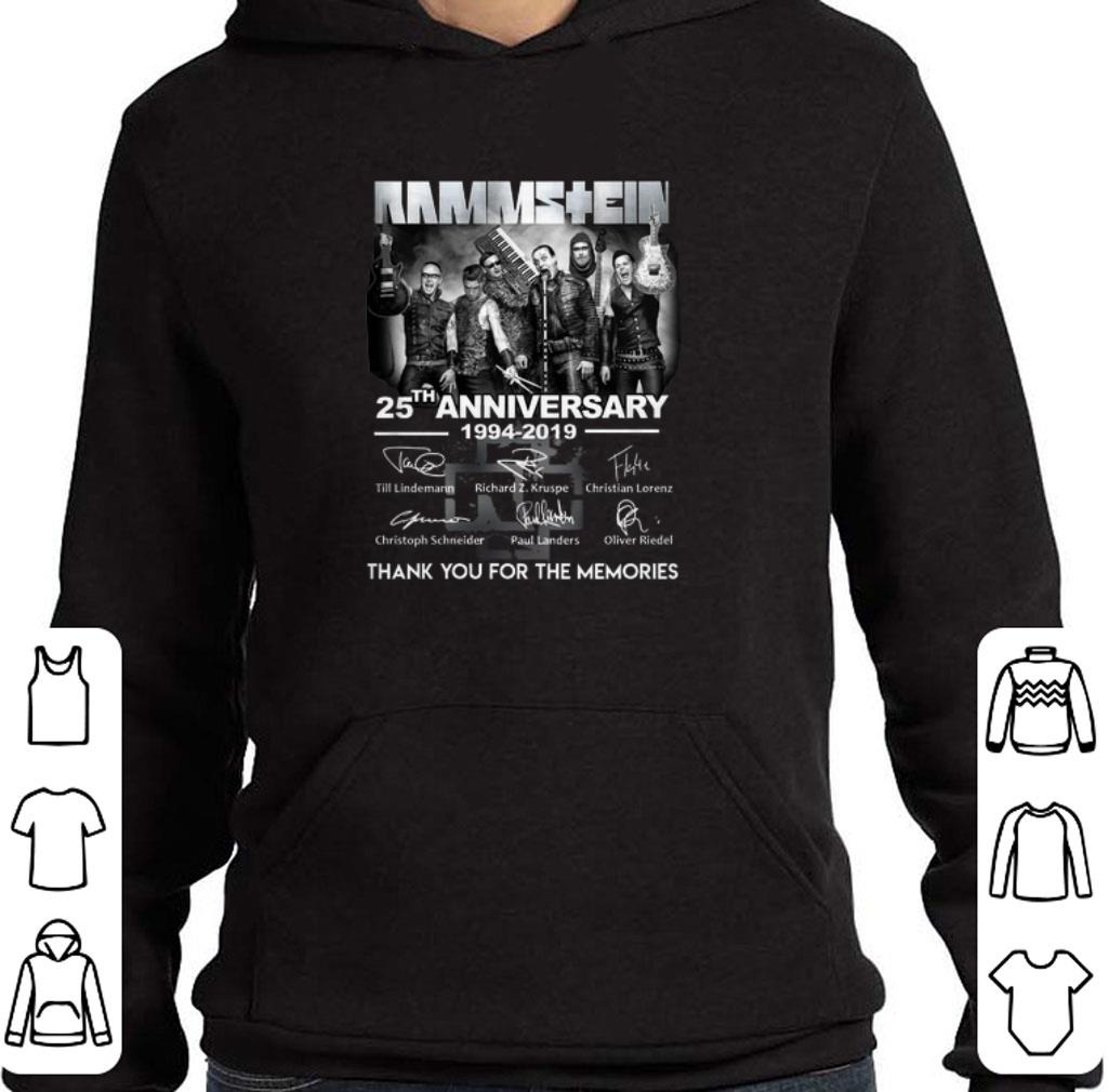 Original Rammstein 25th anniversary 1994-2019 signatures shirt 5 Original Rammstein 25th anniversary 1994-2019 signatures shirt