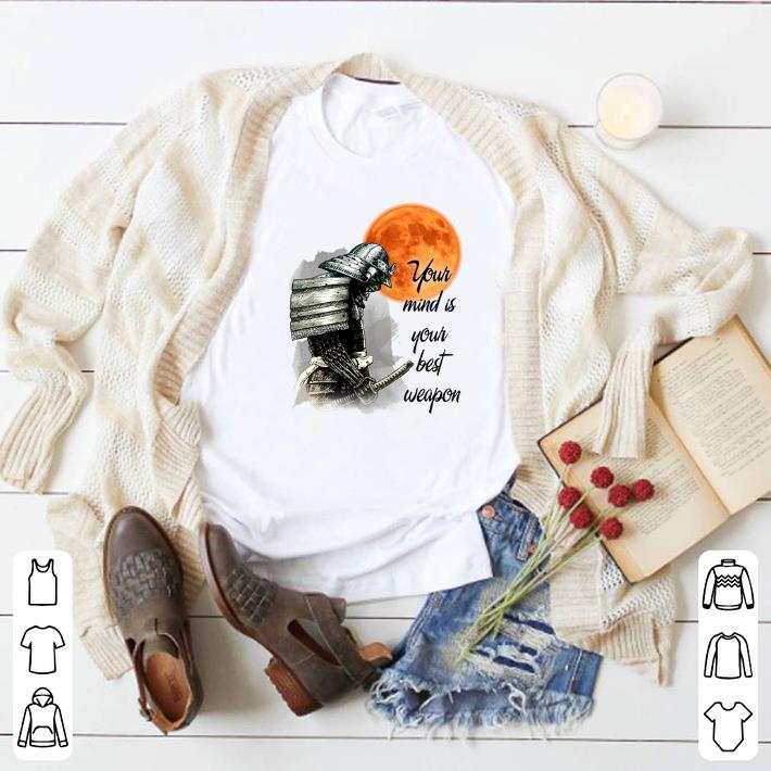 Original Samurai Warriors your mind is your best weapon sunset shirt