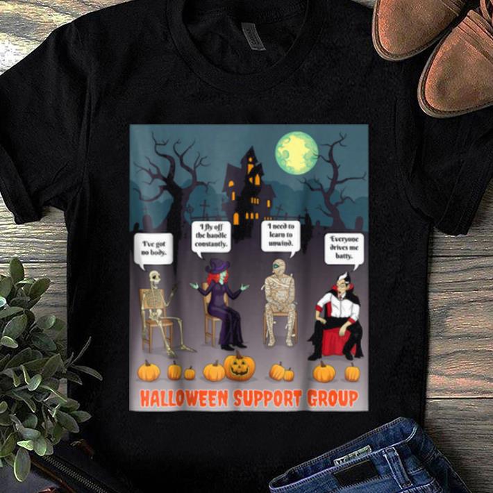 Premium Funny Halloween Support Group shirt
