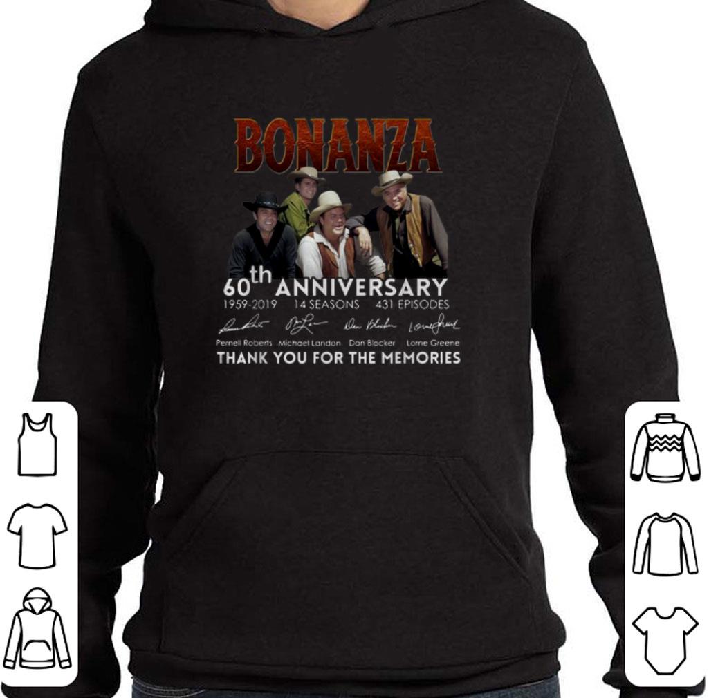 Pretty Bonanza 60th anniversary 1959-2019 thank you for the memories shirt