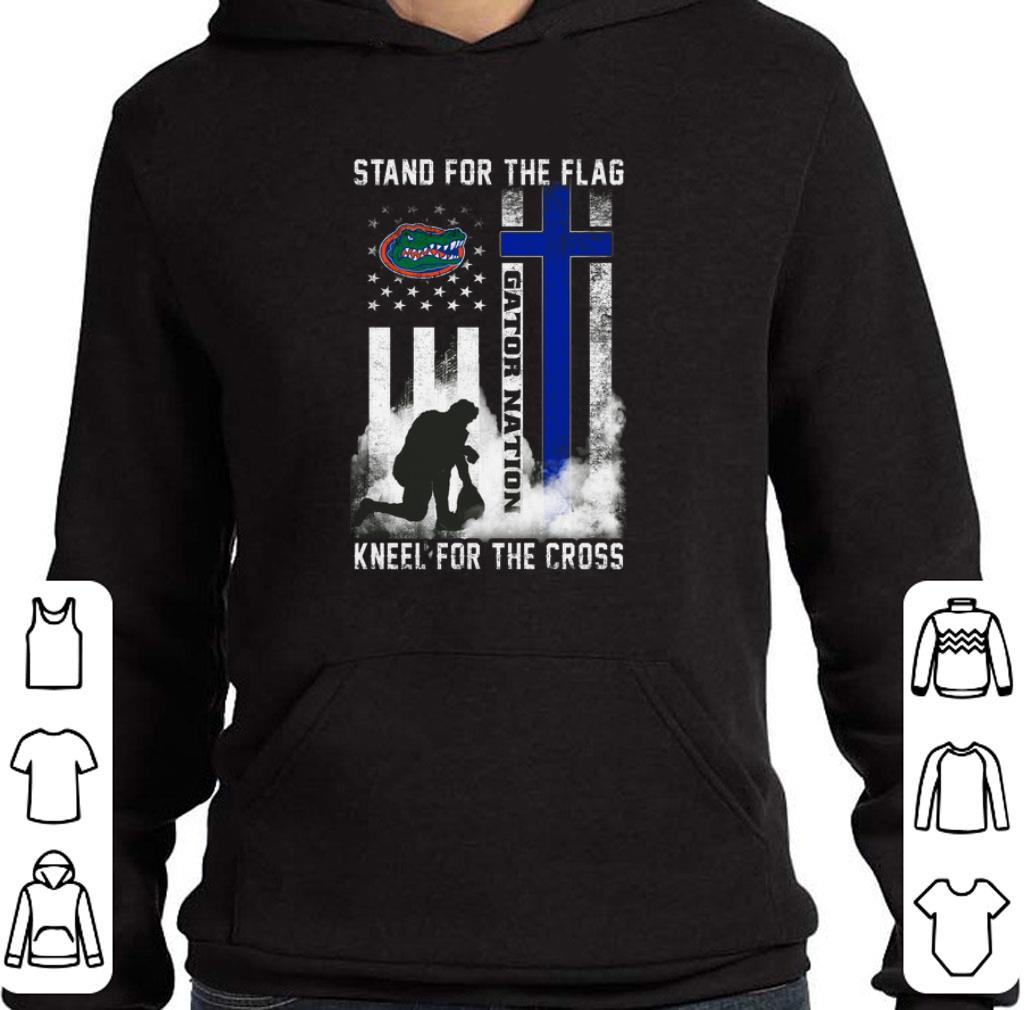 Stand For The Flag Florida Gators Nation Kneel For The Cross shirt 5 Stand For The Flag Florida Gators Nation Kneel For The Cross shirt