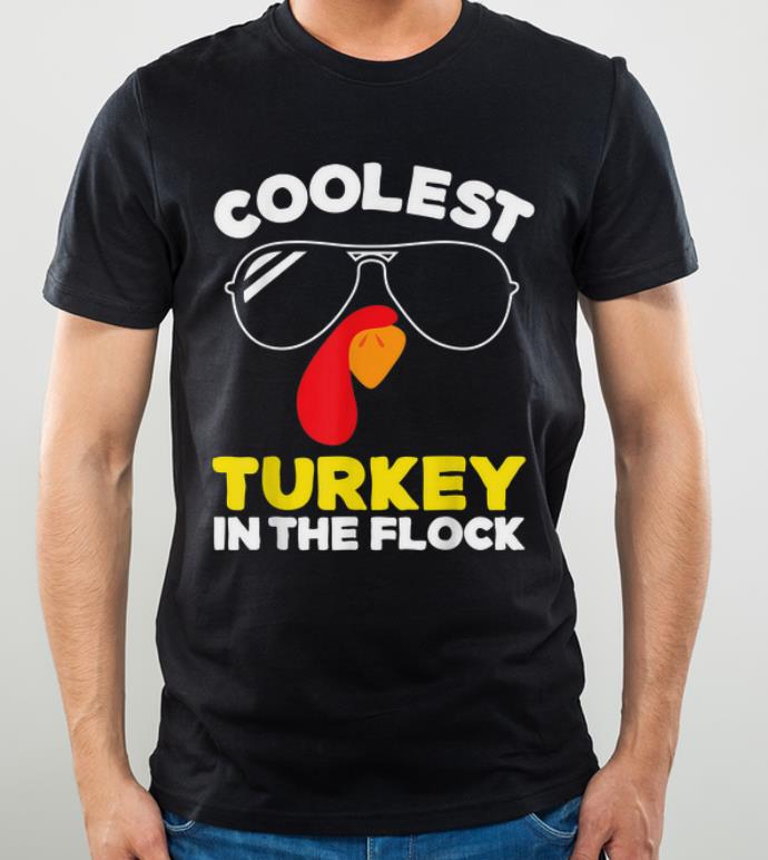 Awesome Boys Thanksgiving Turkey Day For Kids Toddlers Coolest shirt