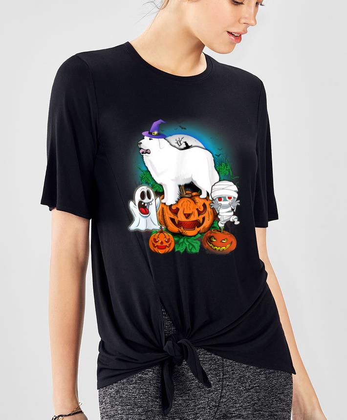 Awesome Great Pyrenee Halloween shirt