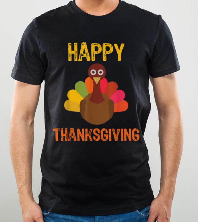Awesome Happy Thanksgiving Day Funny Turkey shirt