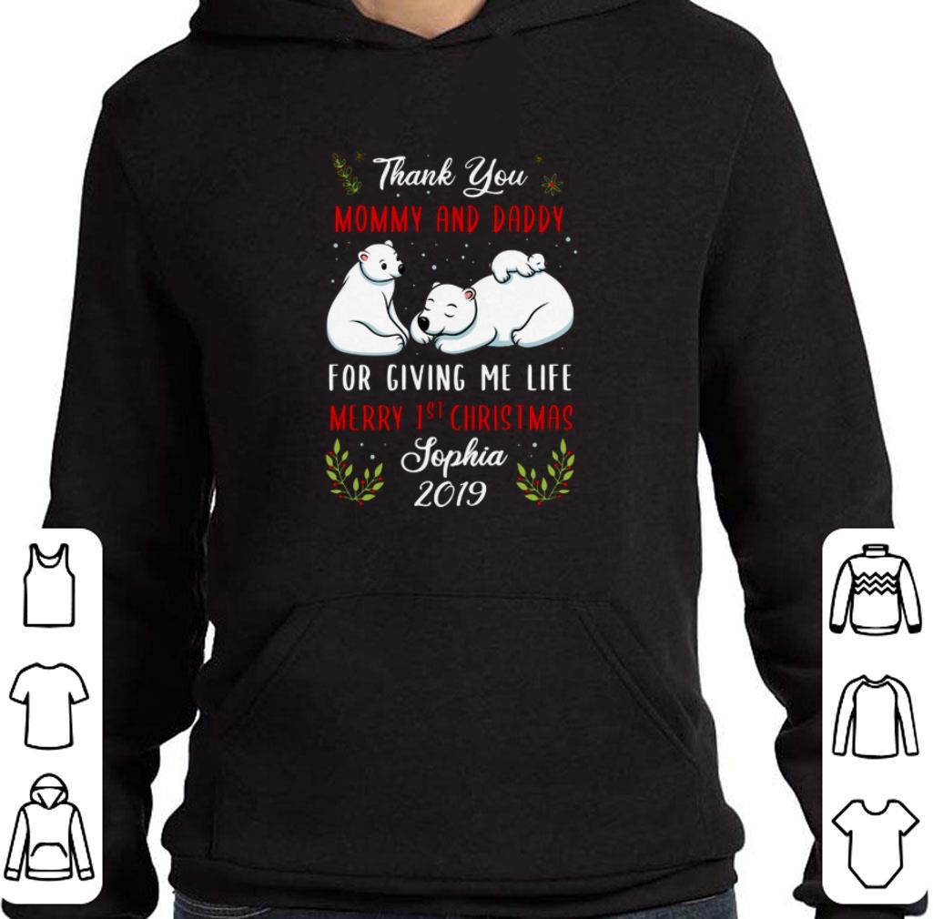 Funny Thank you mommy and daddy for giving me life Merry 1st Christmas shirt 5 Funny Thank you mommy and daddy for giving me life Merry 1st Christmas shirt