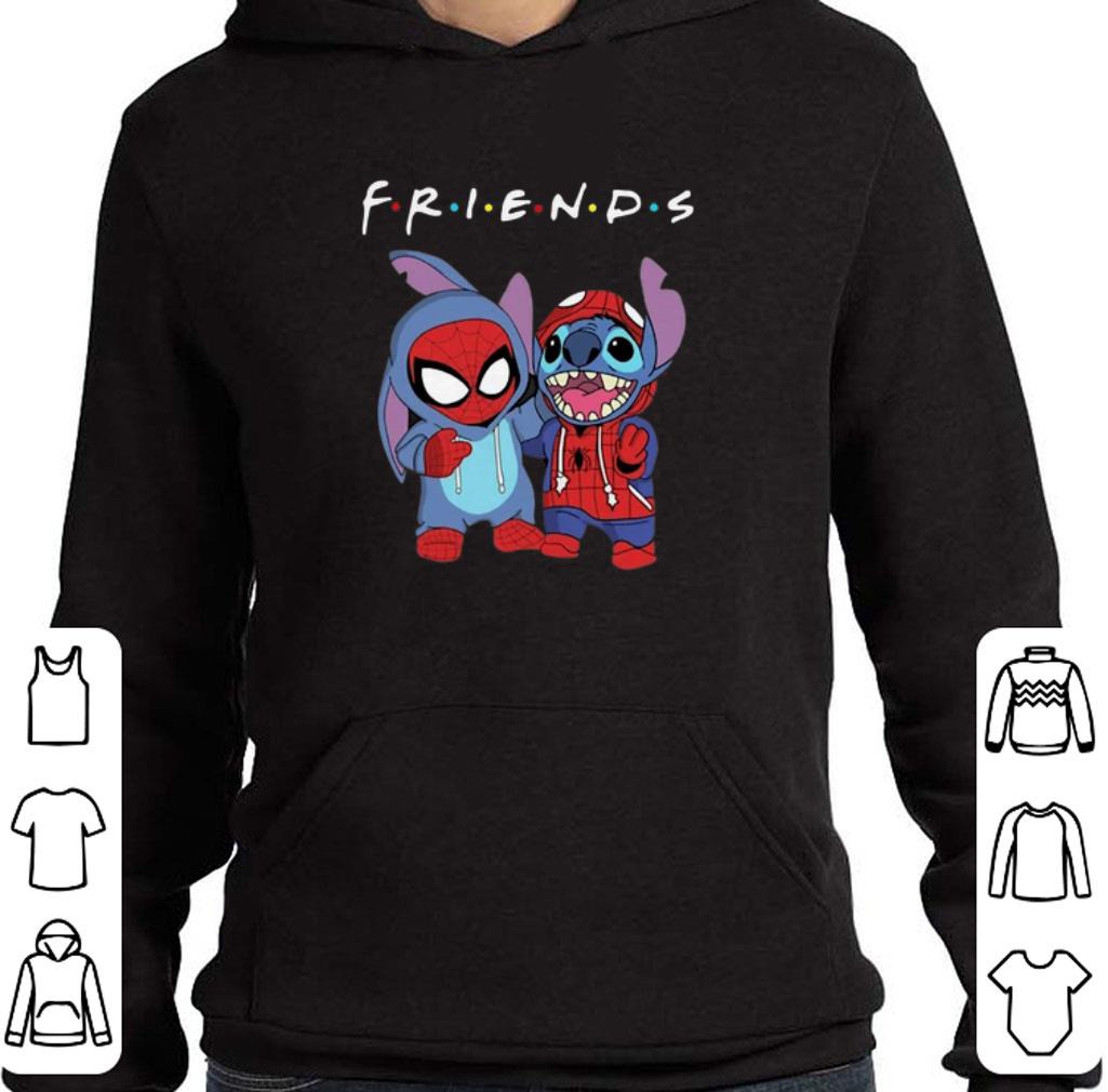 Hot Friends baby Spider Man and Stitch shirt