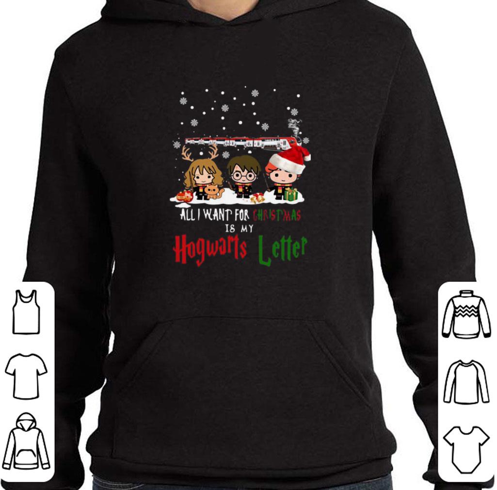 Hot Harry Potter All I Want For Christmas Is My Hogwarts Letter shirt