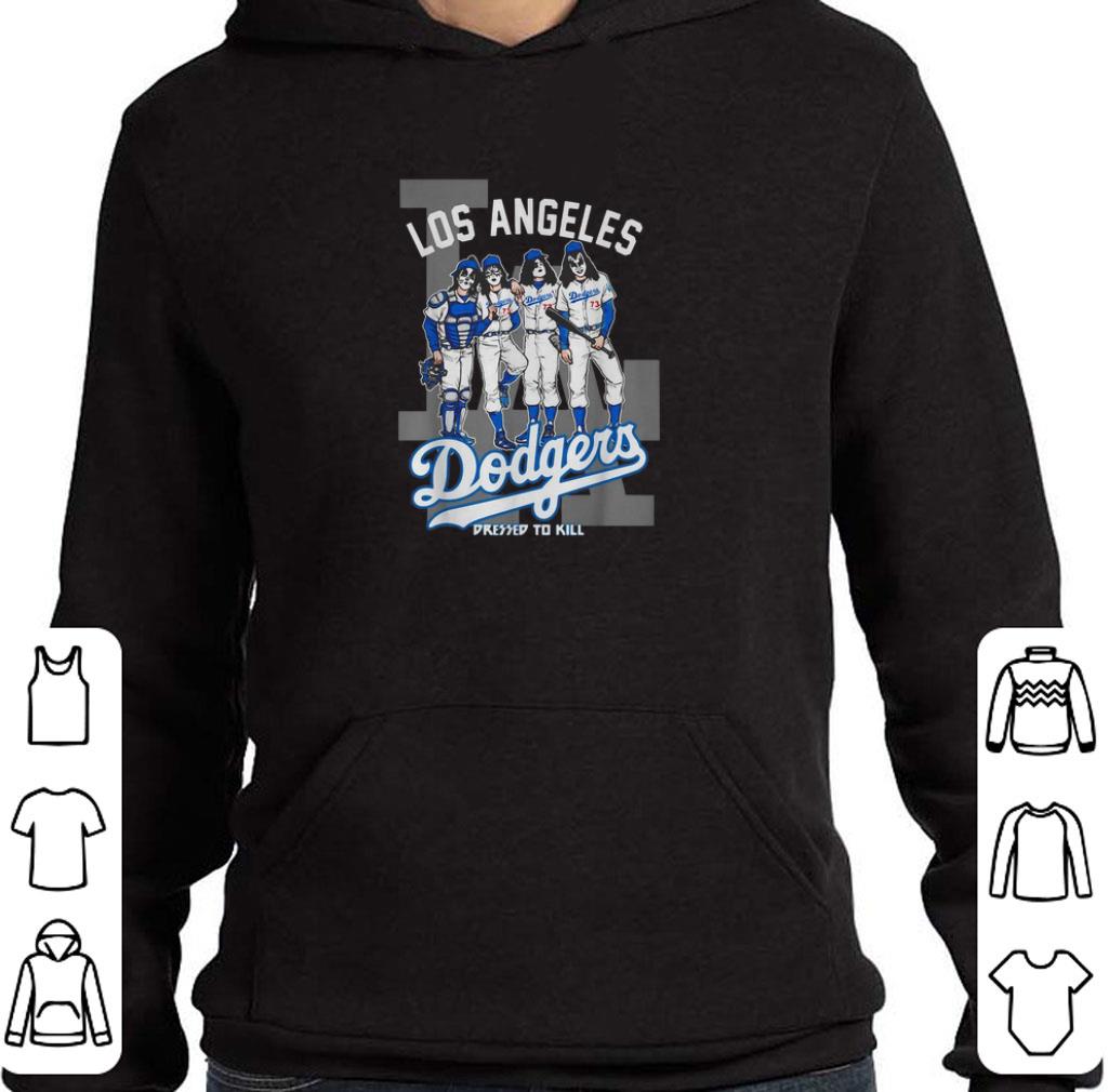 Hot Los Angeles Dodgers Dressed to Kill Kiss shirt