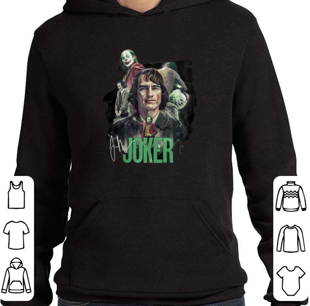 Joaquin Phoenix Joker signature shirt