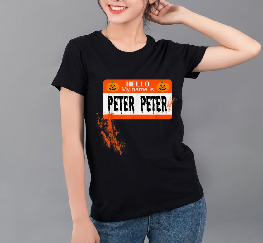 Nice Peter Peter Pumpkin Eater Halloween Couples Costume shirt