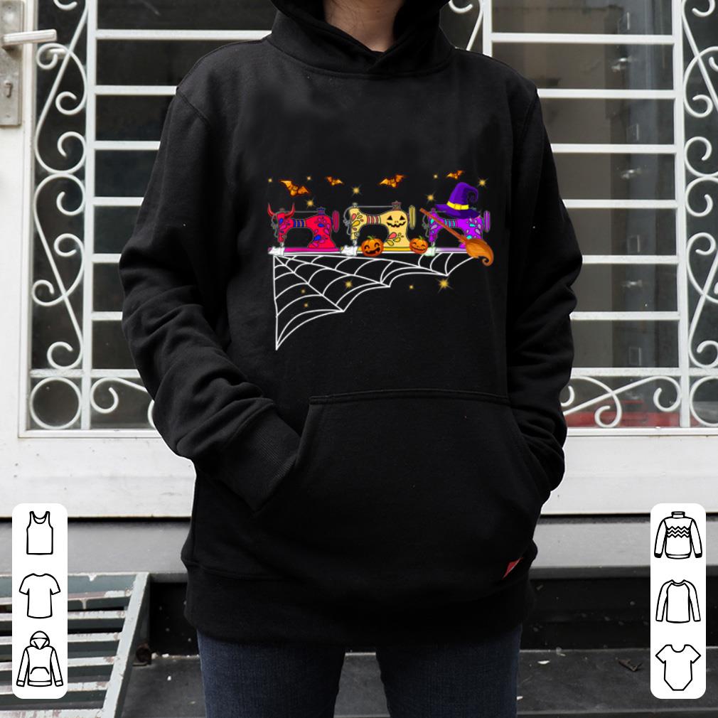 Nice Quilting machine halloween shirt