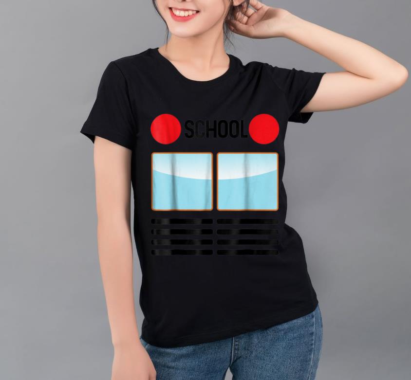 Nice School Bus Halloween Costume Adults and Kids shirt