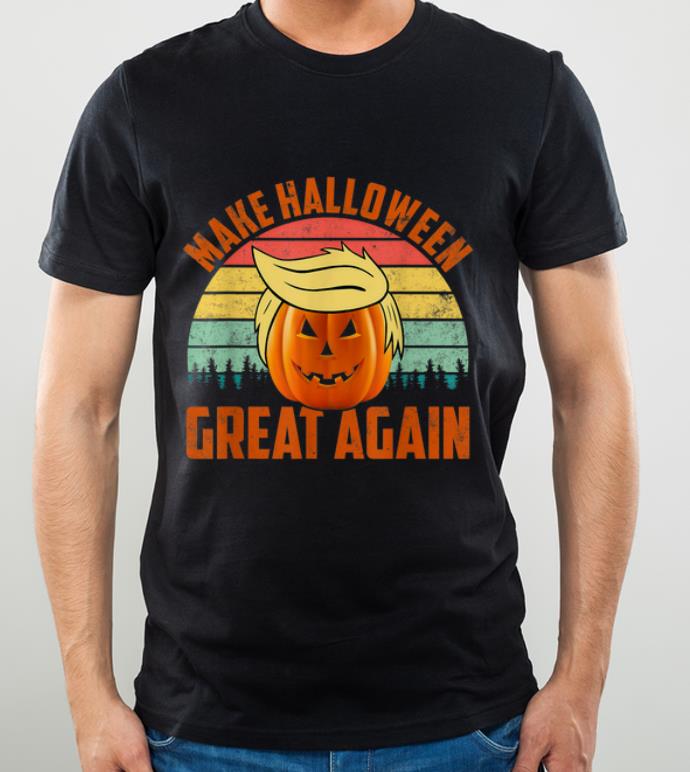 Nice Trumpkin Make Halloween Great Again Vintage Funny Trump shirt
