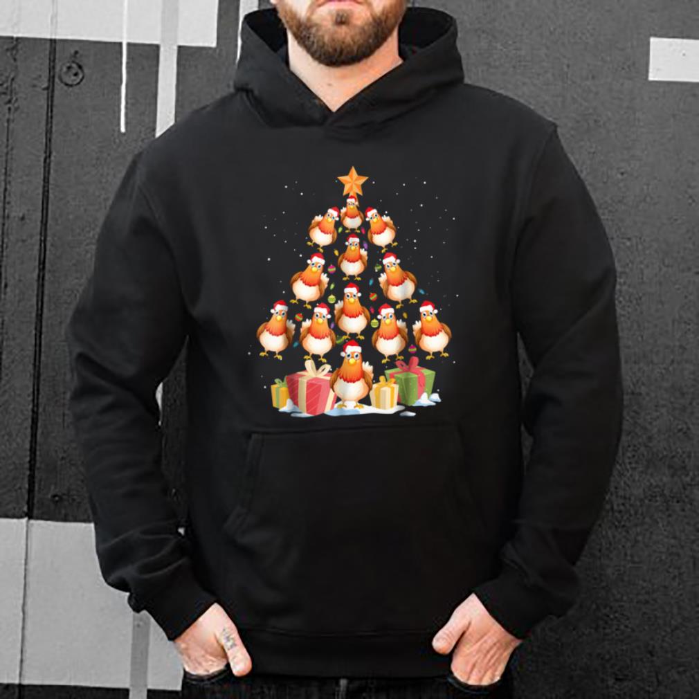 Official Chicken Christmas Lights Gift for Men Women shirt