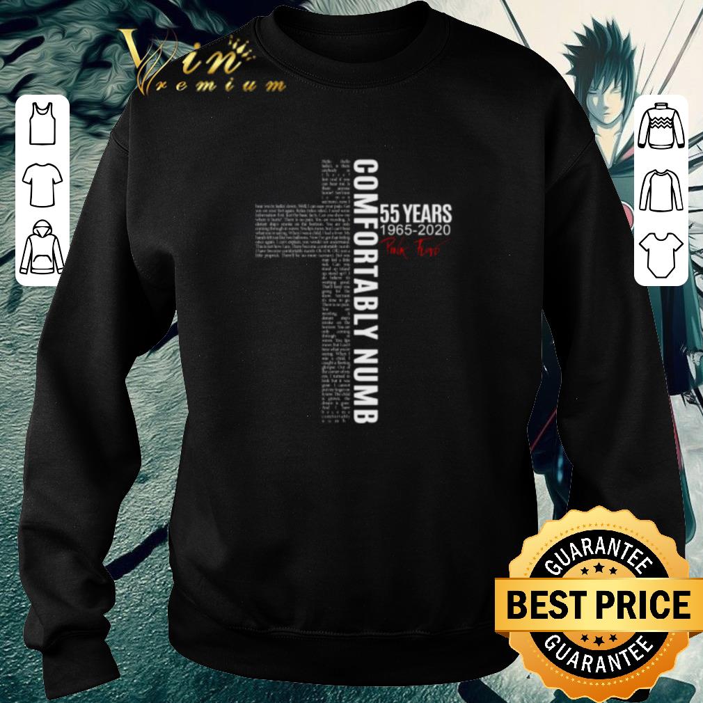 Official Comfortably Numb 55 Years 1965-2020 Pink Floyd shirt 5 Official Comfortably Numb 55 Years 1965-2020 Pink Floyd shirt