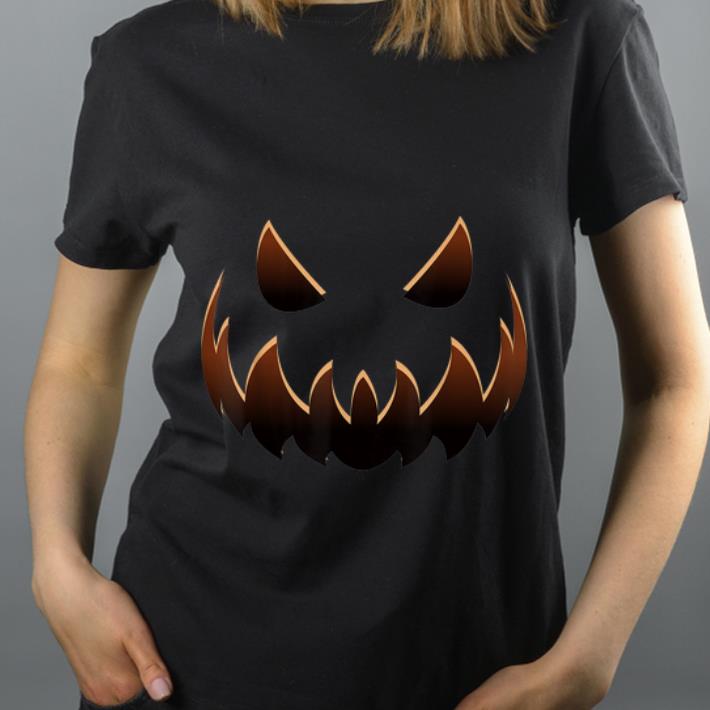 Official Jack O' Lantern Costume Halloween Jackolantern Pumpkin Face shirt