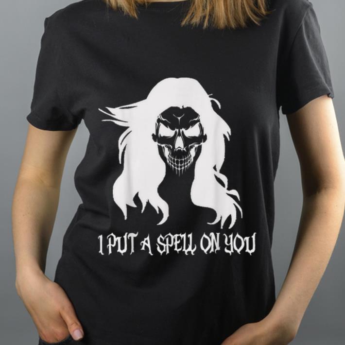 Official Witch Party I Put A Spell On You Halloween for Women shirt