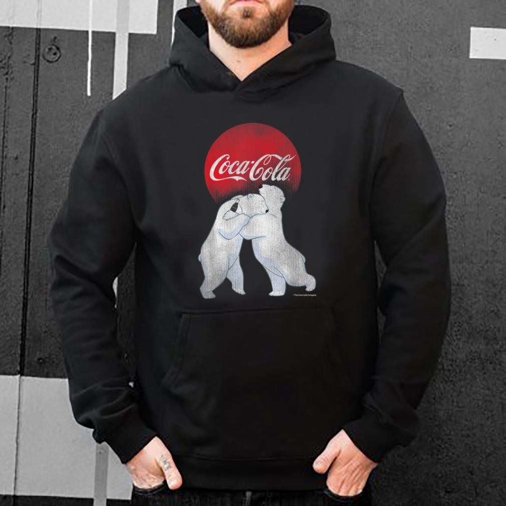 Original Coca-Cola Vintage Christmas Polar Bear Hug Graphic shirt