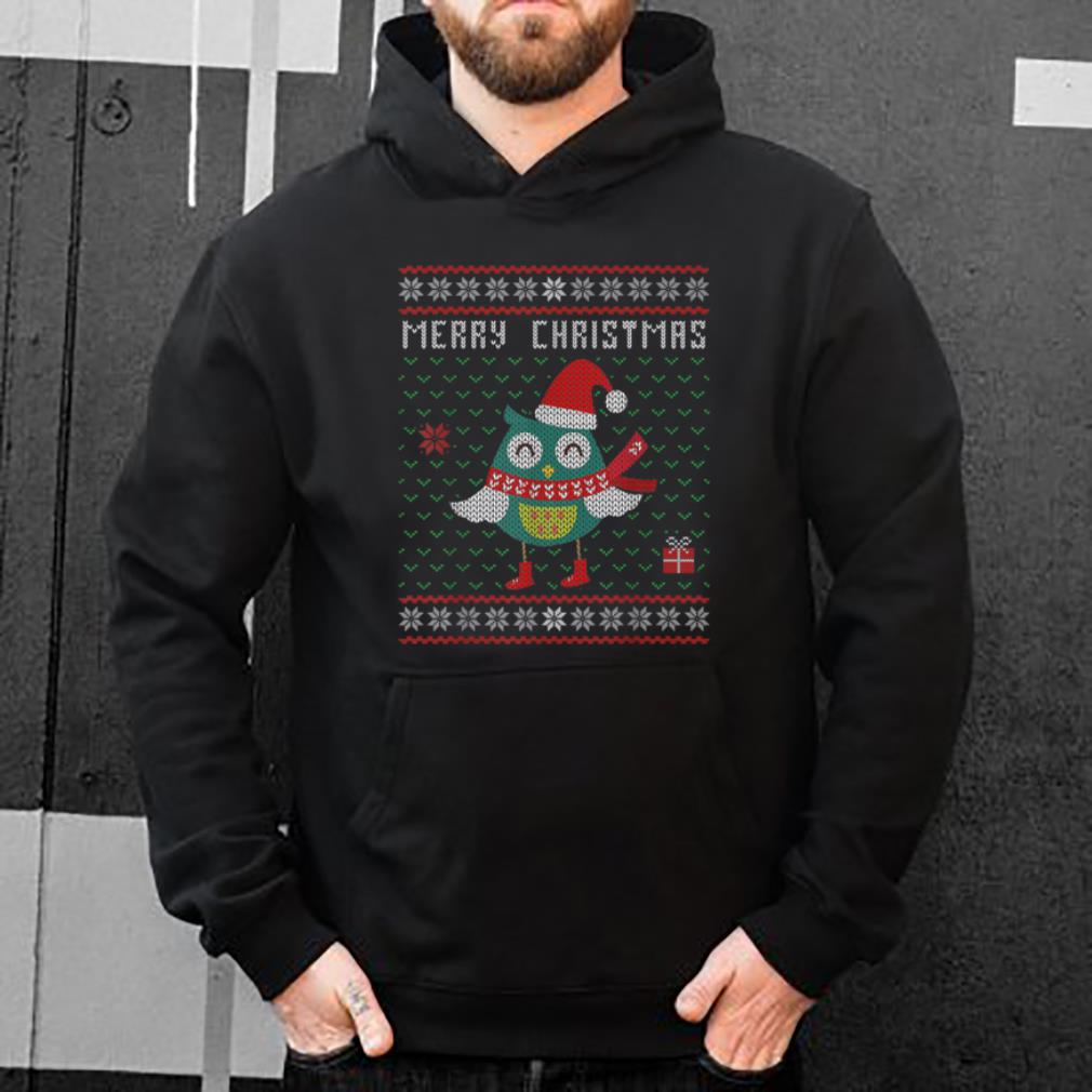 Original Merry Christmas Owl Ugly Christmas Gift shirt