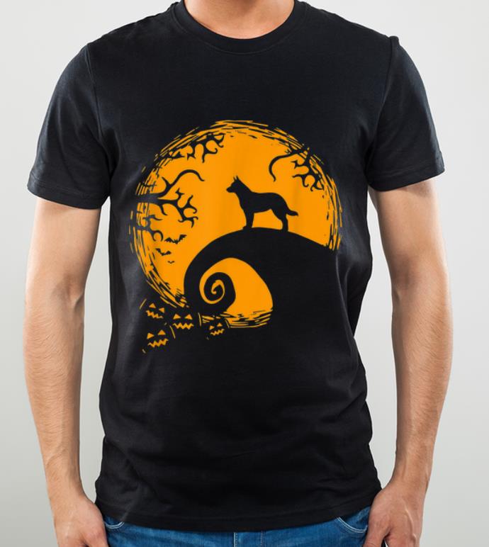 Premium Heeler And Moon Halloween Costume shirt