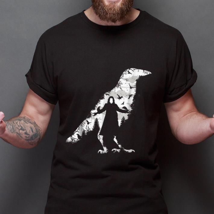 Premium The Spooky Crow Birds Horror Halloween shirt 1 Premium The Spooky Crow Birds Horror Halloween shirt 2