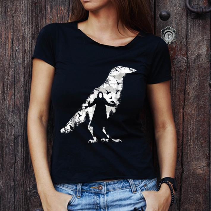 Premium The Spooky Crow Birds Horror Halloween shirt 2 Premium The Spooky Crow Birds Horror Halloween shirt 3