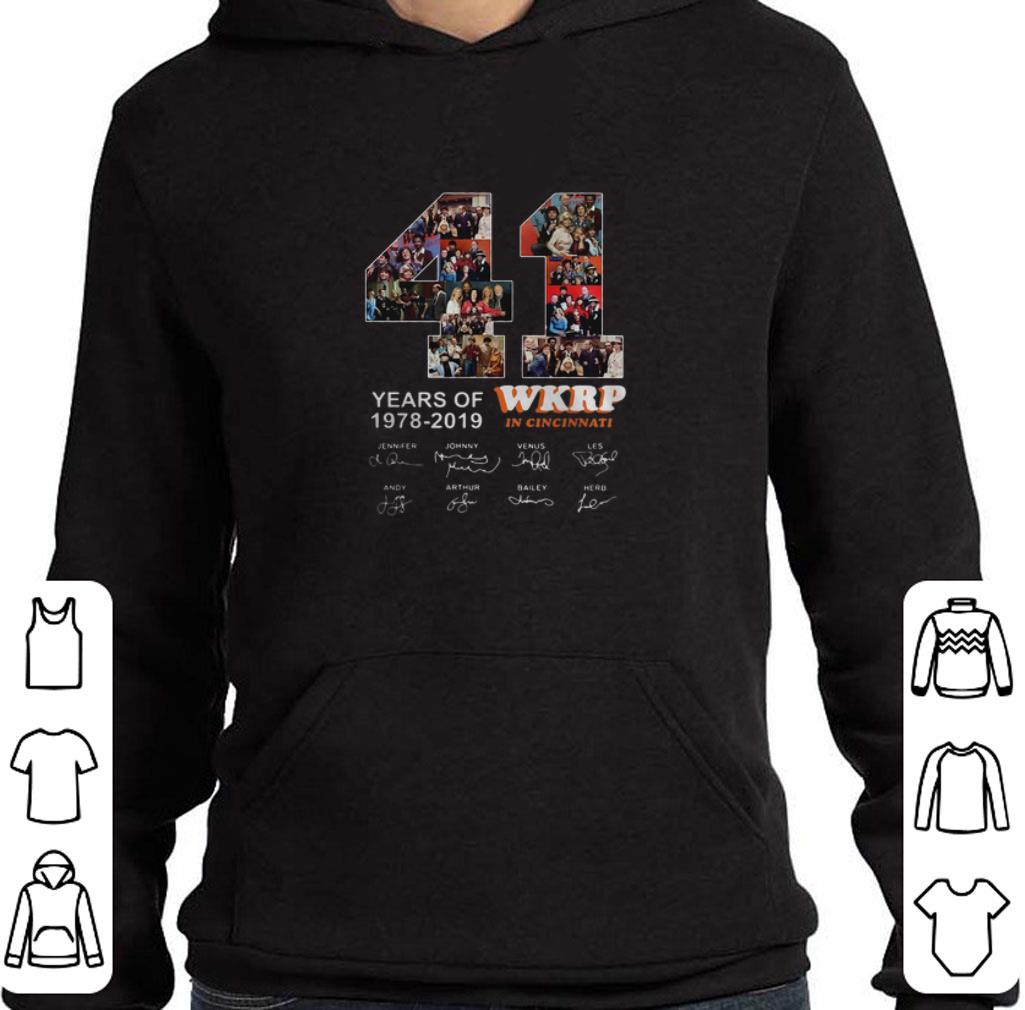 Pretty Thanksgiving 41 Years Of Wkrp In Cincinnati 1978-2019 Signatures shirt 5 Pretty Thanksgiving 41 Years Of Wkrp In Cincinnati 1978-2019 Signatures shirt
