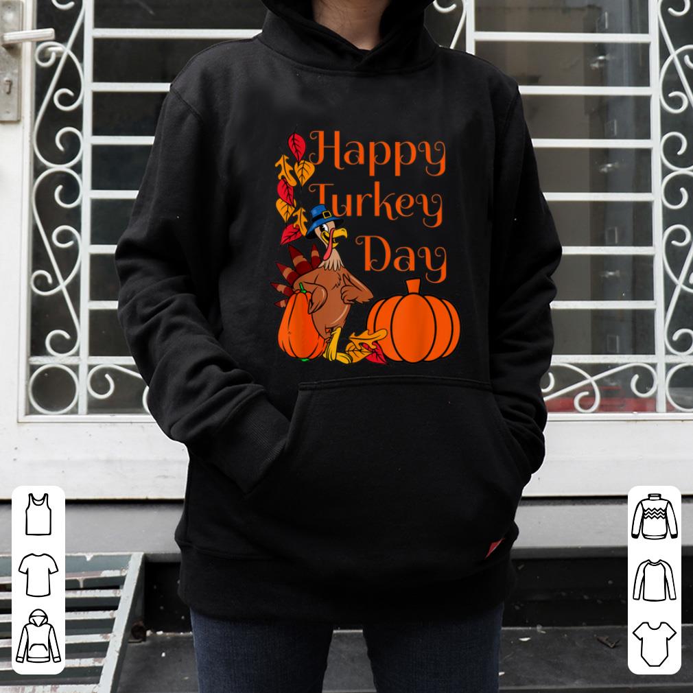 Pretty Thanksgiving - Happy Turkey Day shirt