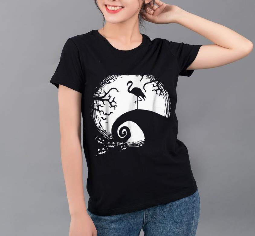 Top Flamingo And Moon Halloween Costume Gift shirt