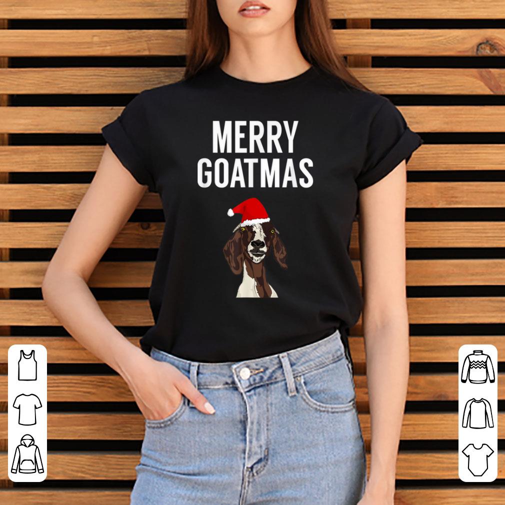 Top Merry Goatmas Christmas - Goat Gift for Goat Lovers shirt