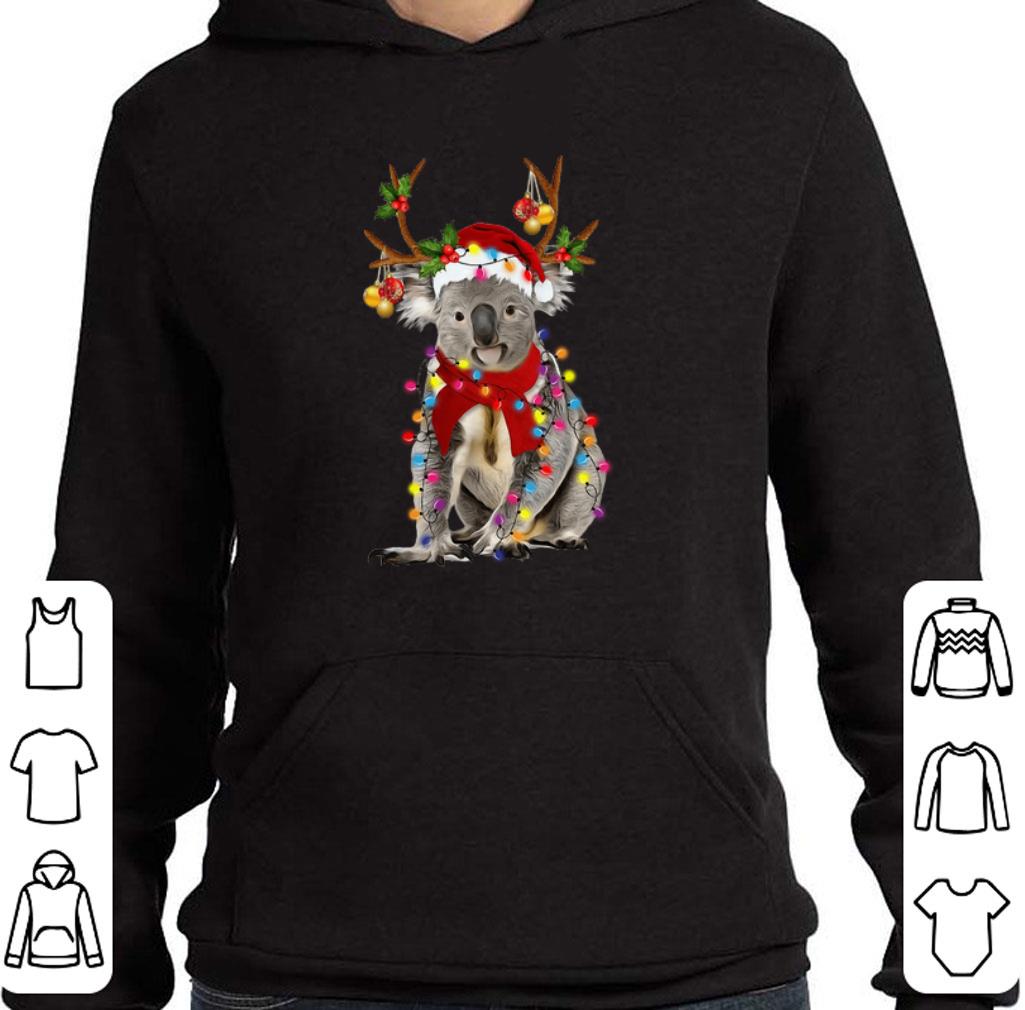 Funny Koala reindeer Merry Christmas shirt