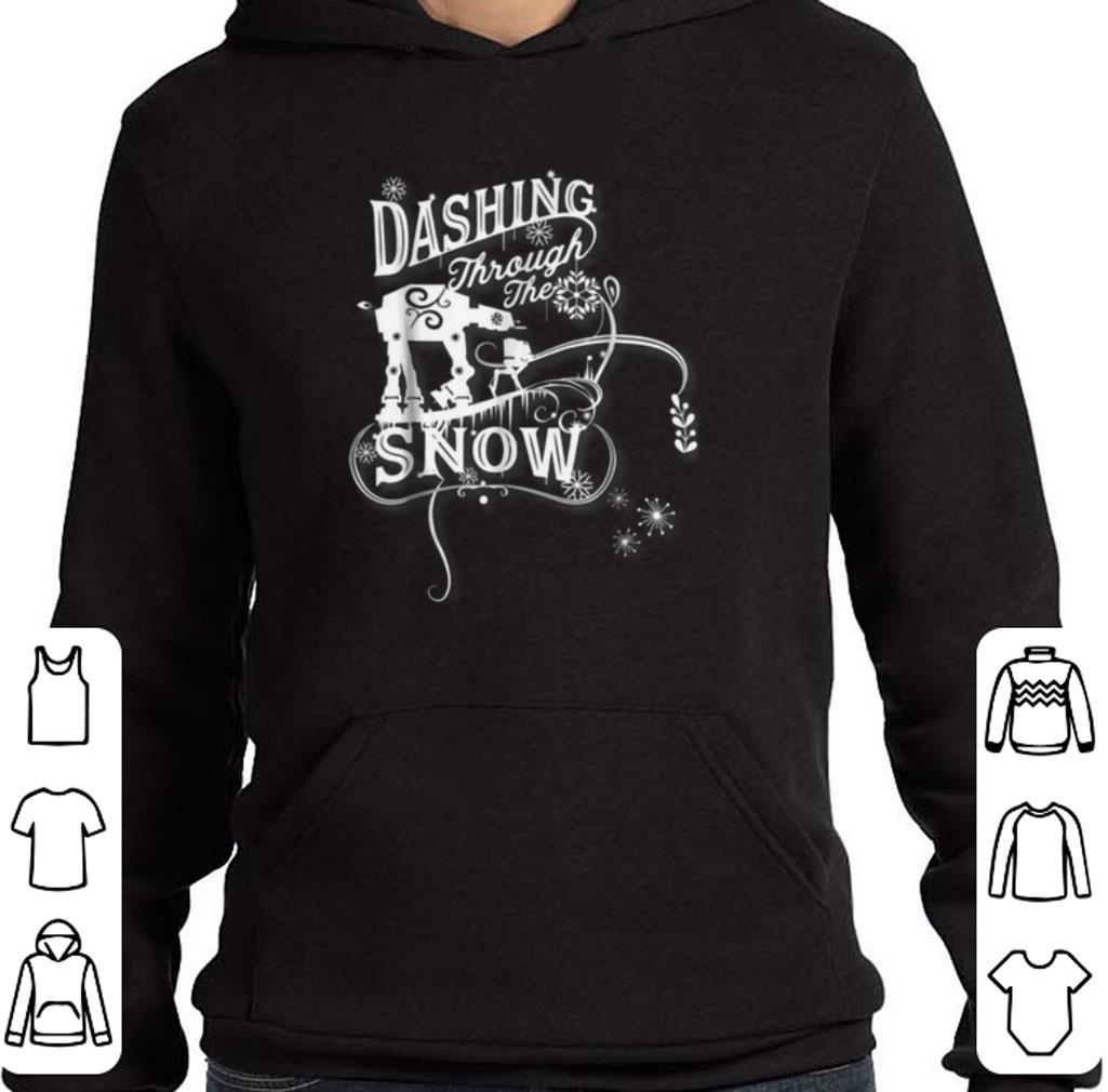 Funny Star Wars Dashing Through The Snow Christmas shirt