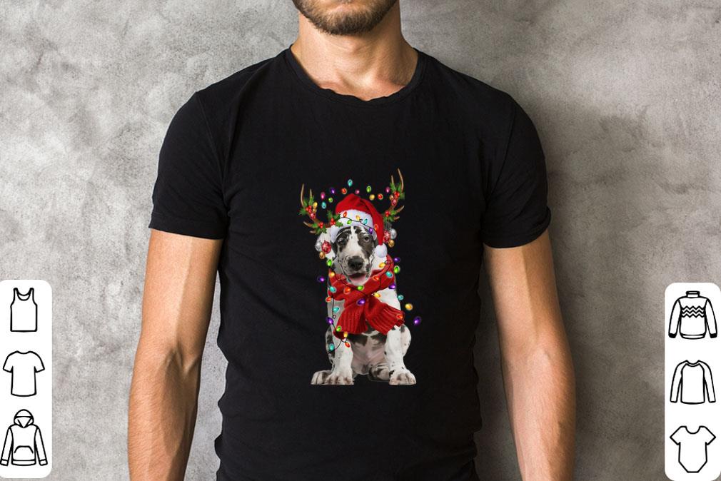 Great Dane Reindeer Christmas shirt 1 Great Dane Reindeer Christmas shirt 2