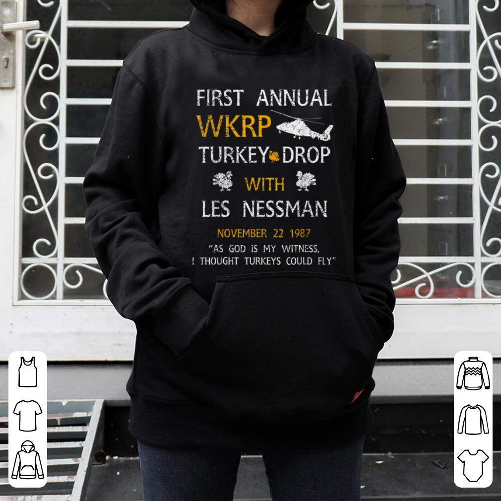 Hot Funny WKRP-Turkey-Drop Thanksgiving Day Vintage Retro Styles shirt