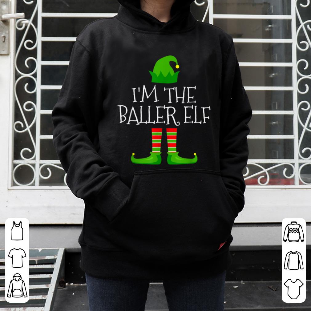 Hot I'm The Baller Elf Family Matching Christmas Pajama Gifts sweater