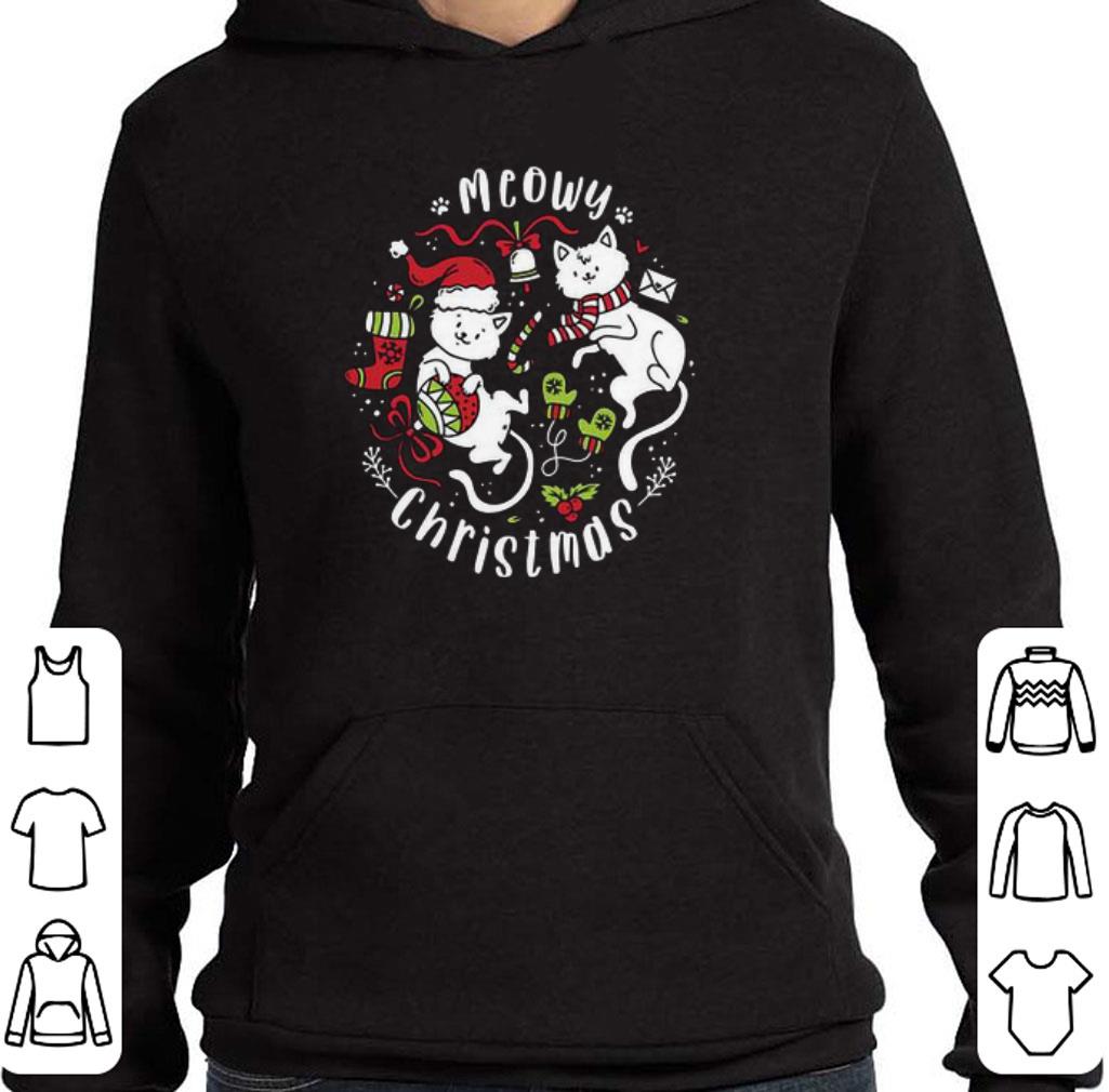 Hot Meowy Christmas Two Cats shirt 5 Hot Meowy Christmas Two Cats shirt