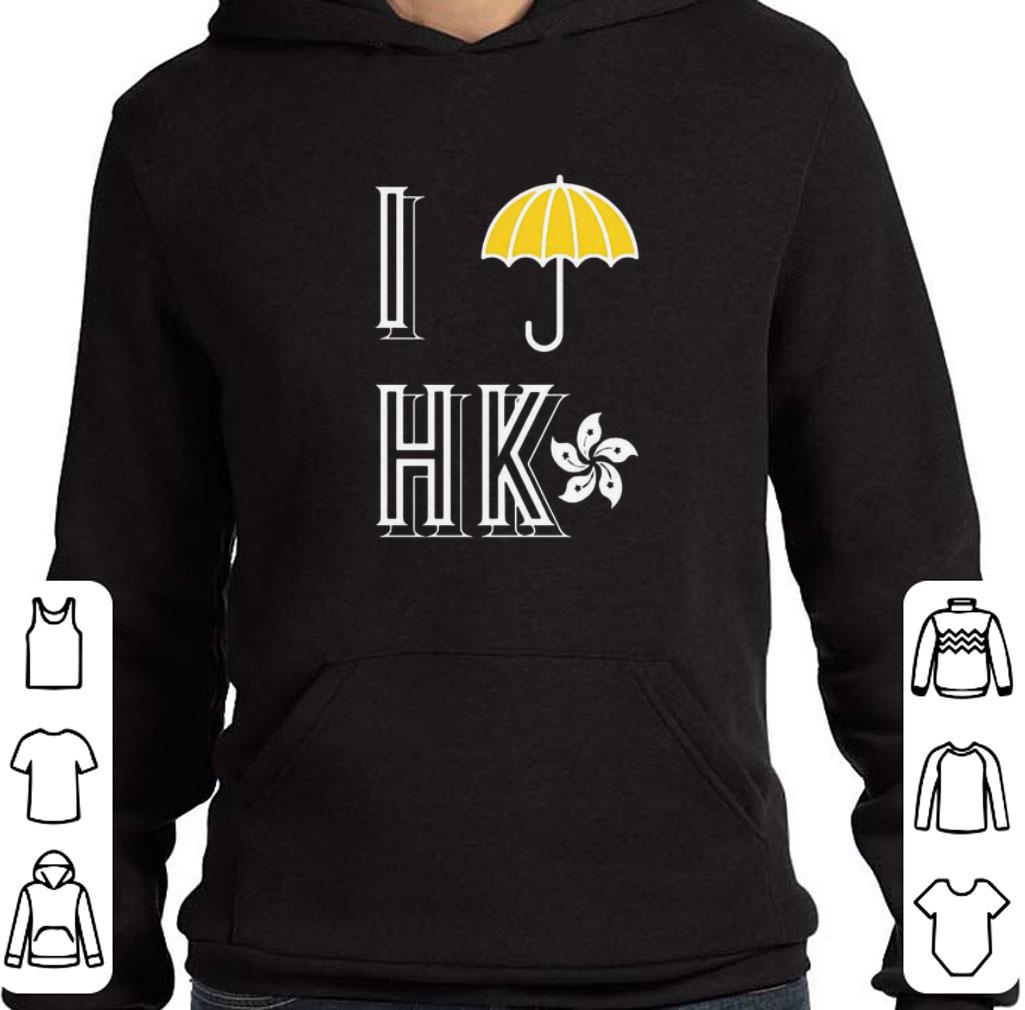 Hot Yellow Umbrella I Protest Hong Kong flag shirt