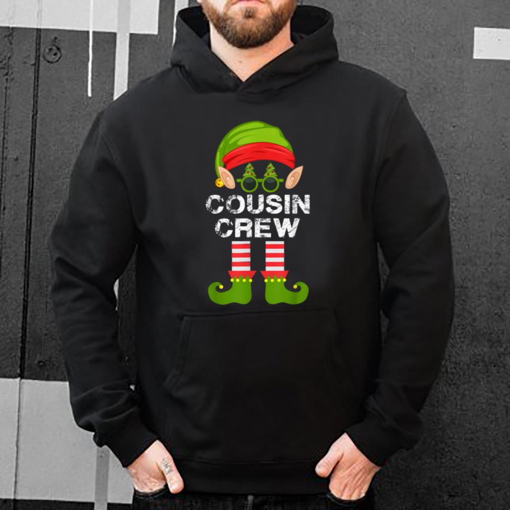 Nice Cousin Crew ELF Gift Family Matching Christmas Ugly shirt